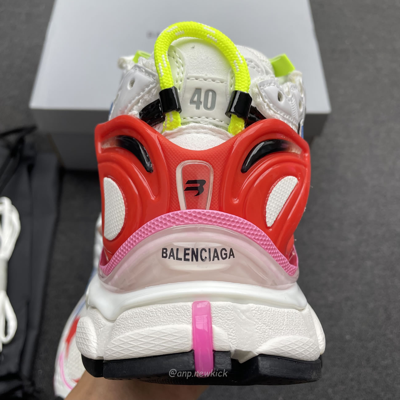 Balenciaga Multicolor Mesh Rubber White 677403 W3rb6 9645 (2) - newkick.app